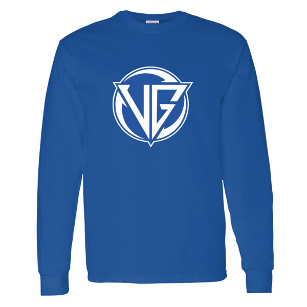 Valley Boyz Heavy Cotton 100% Cotton Long Sleeve T Shirt  Thumbnail