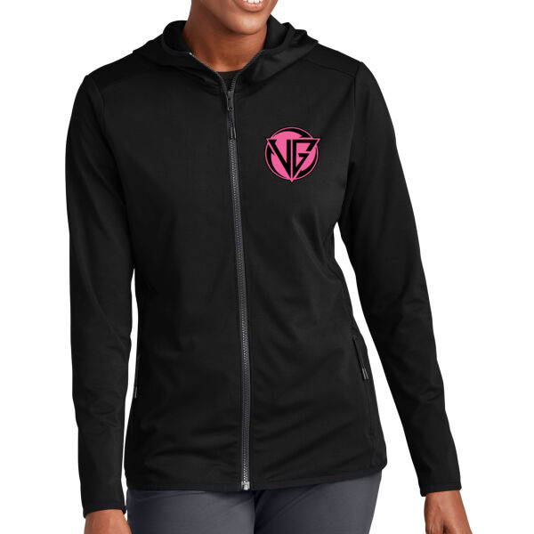 Valley Girls Ladies Circuit Hooded Full Zip Thumbnail
