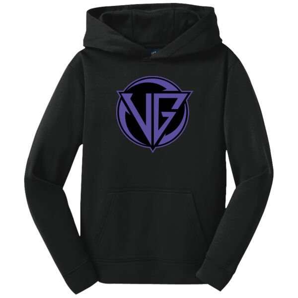 Valley Boyz Youth Sport Wick Fleece Hooded Pullover Thumbnail