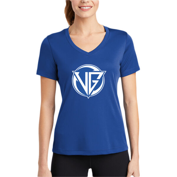 Valley Boyz Women's PosiCharge Competitor V Neck Tee Thumbnail