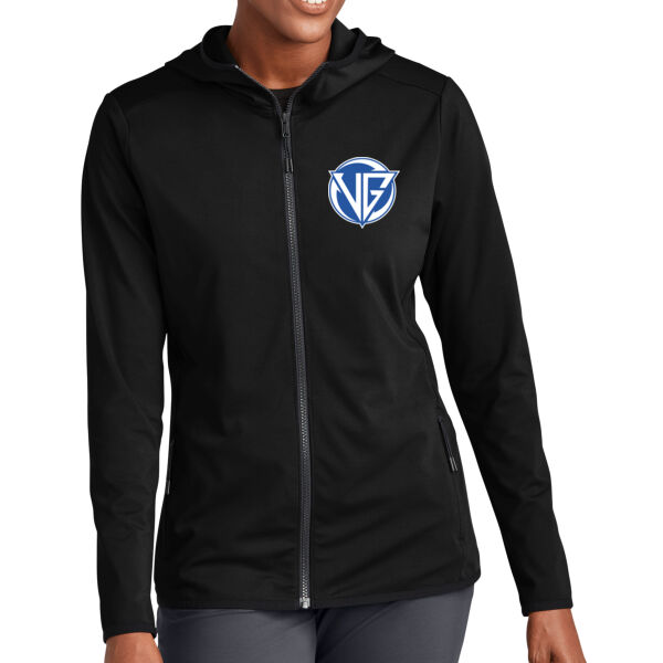 Valley Boyz Ladies Circuit Hooded Full Zip Thumbnail