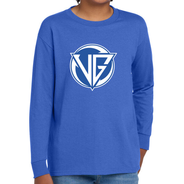 Valley Boyz Youth Heavy Cotton 100% Cotton Long Sleeve T Shirt Thumbnail