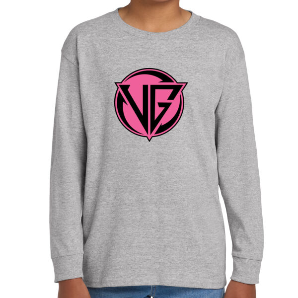 Valley Girls Youth Heavy Cotton 100% Cotton Long Sleeve T Shirt Thumbnail