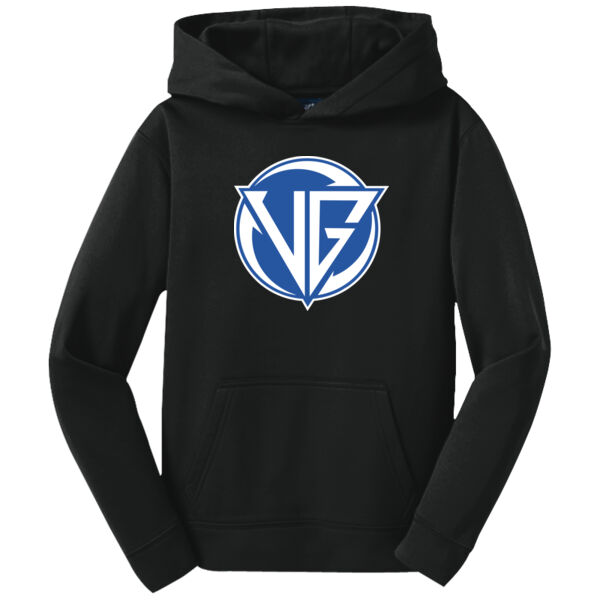 Valley Boyz Youth Sport Wick Fleece Hooded Pullover Thumbnail