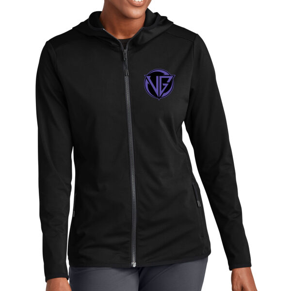 Valley Girls Ladies Circuit Hooded Full Zip Thumbnail