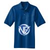 Heavyweight Cotton Pique Polo with Pocket Thumbnail